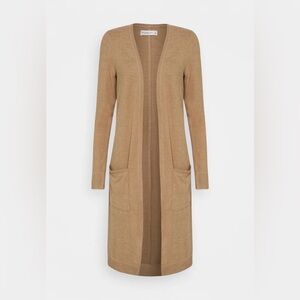 Abercrombie & Fitch Cozy Duster Cardigan Long Brown/Tan